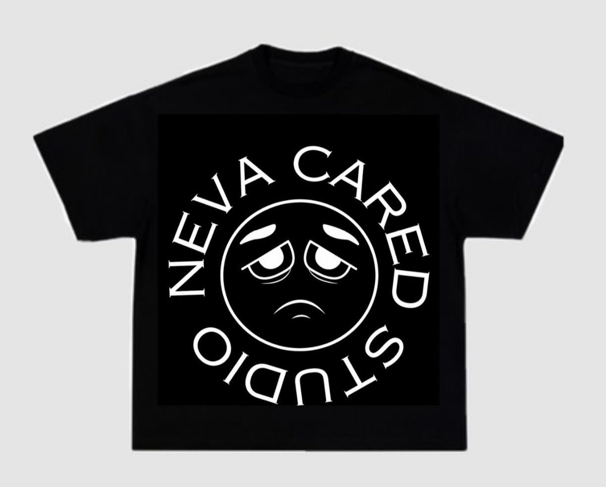 NEVA CARED AWARENESS : BLACK SHORT SLEEVE