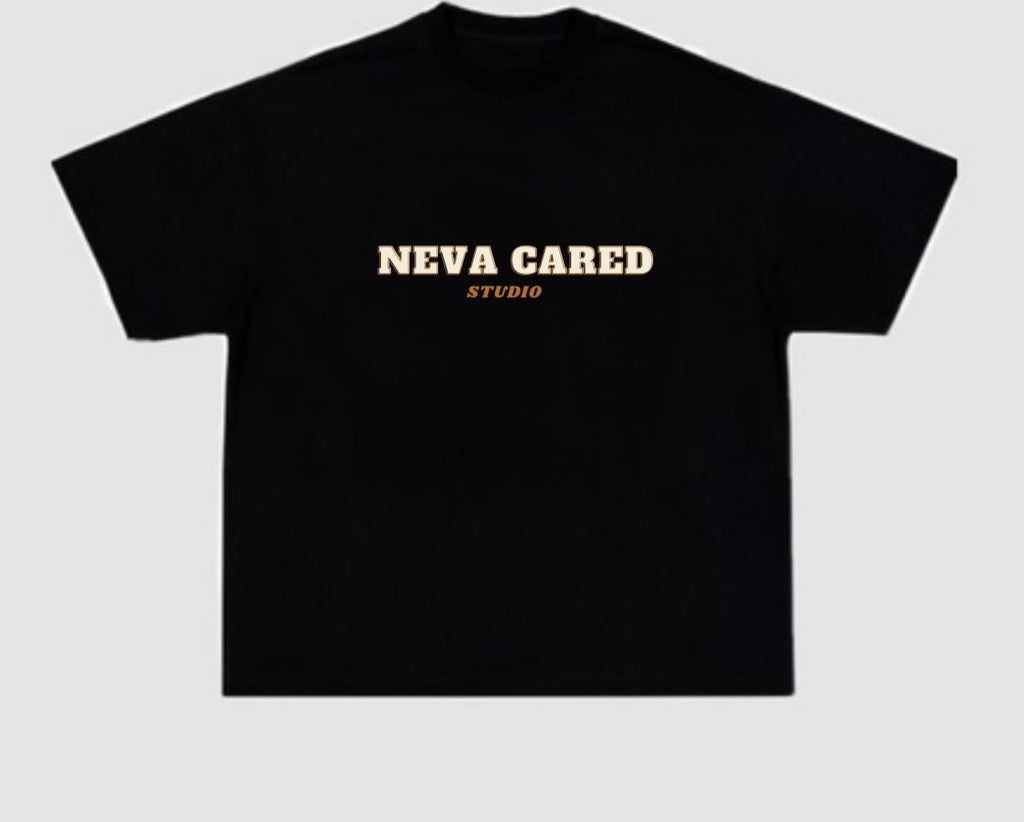 NEVA CARED AWARENESS : BLACK SHORT SLEEVE