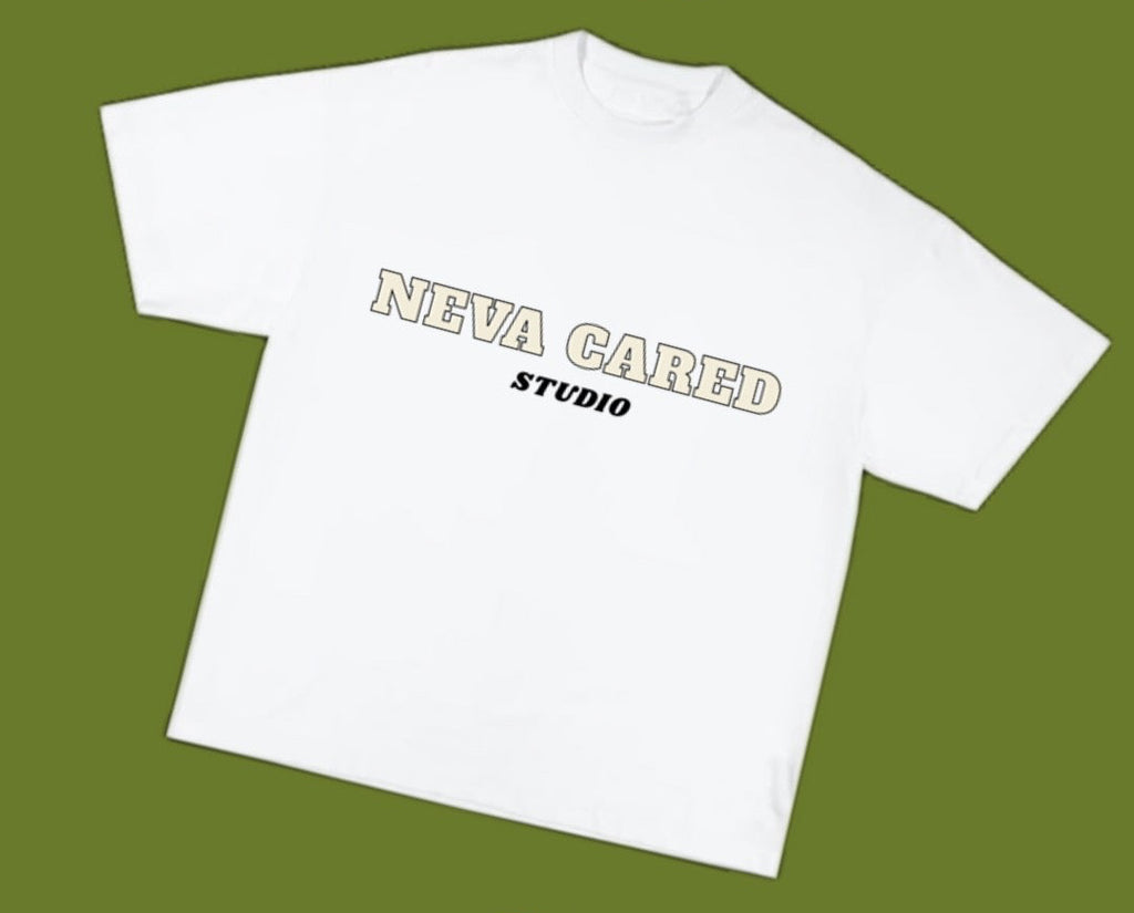 NEVA CARED AWARENESS : WHITE SHORRT SLEEVE