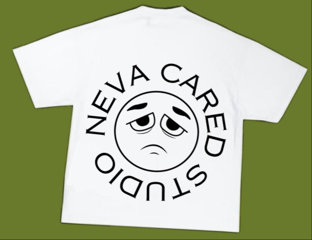 NEVA CARED AWARENESS : WHITE SHORRT SLEEVE